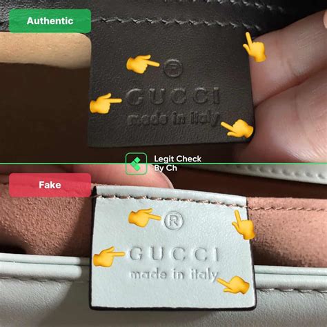 gucci fake vs original|how to tell gucci authenticity.